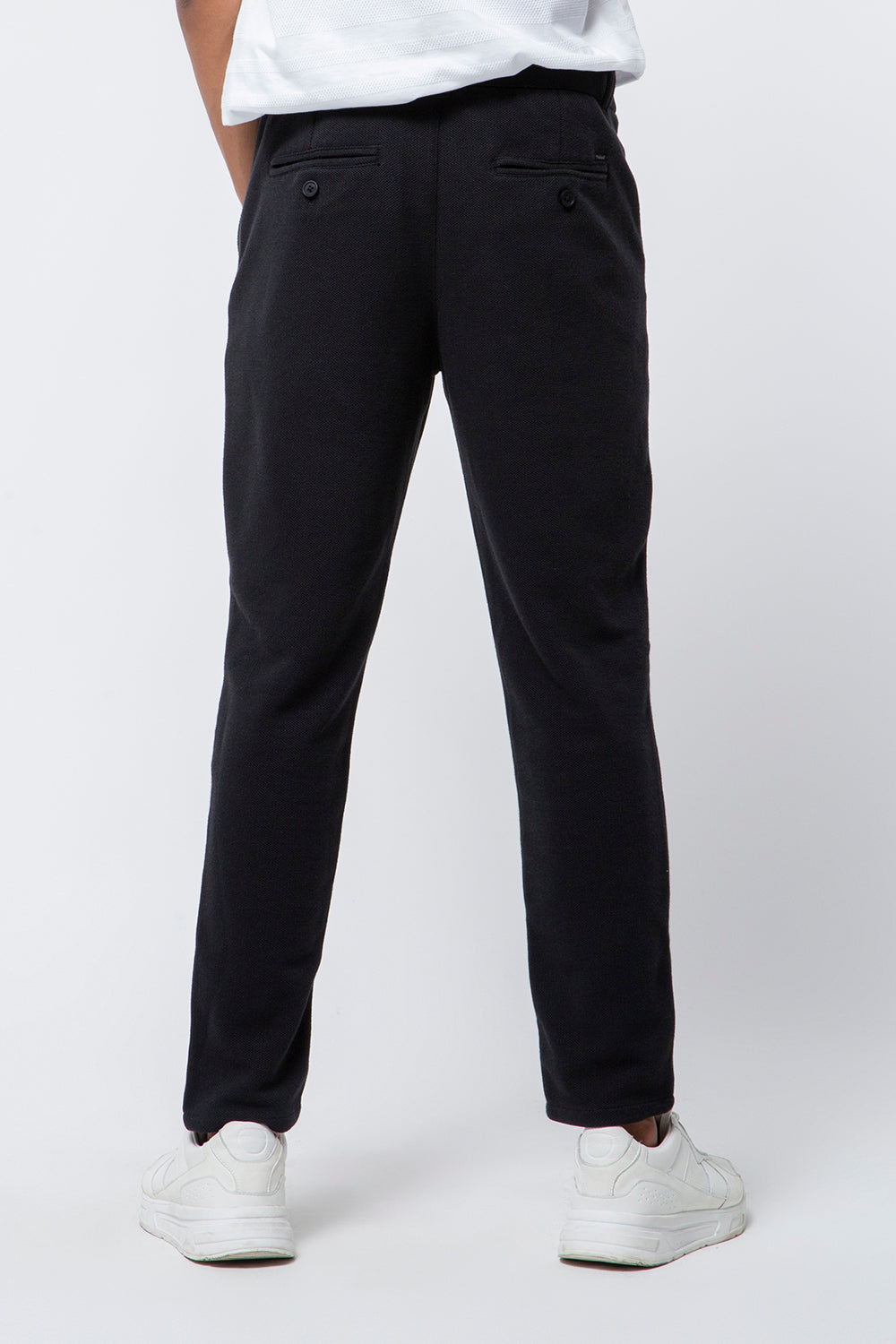 Chino Knit Fit Black