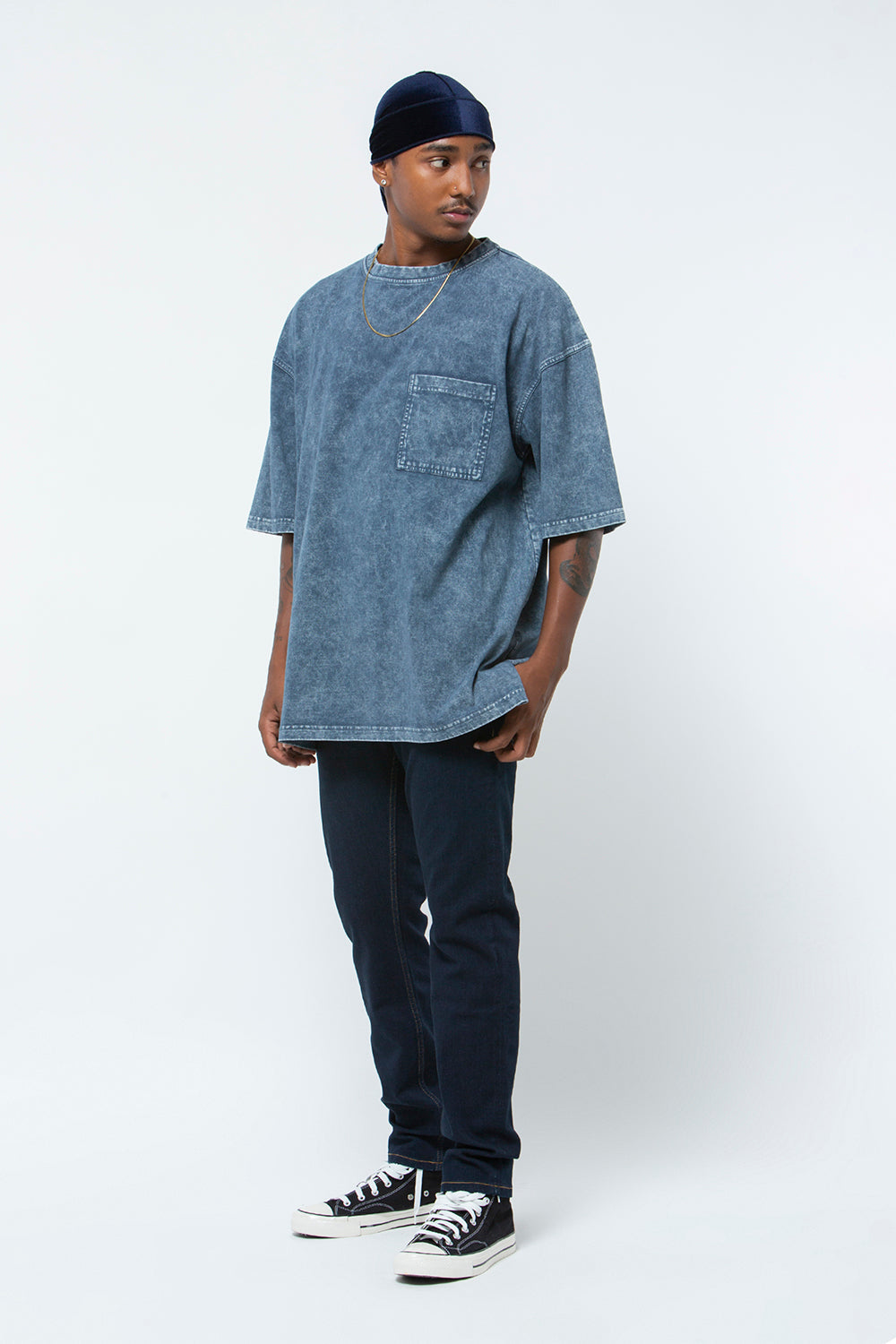 Denim Pants Fit 220 Dark Blue Ss21