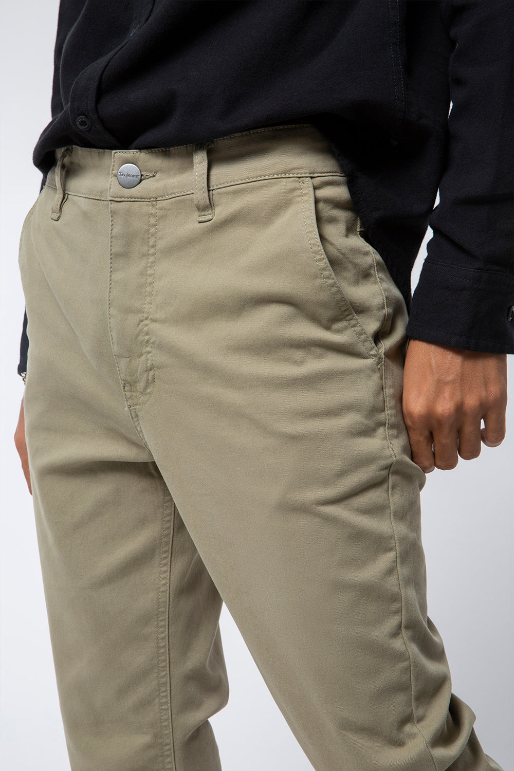 Chino Waterrepellent Fit 220 Light Green