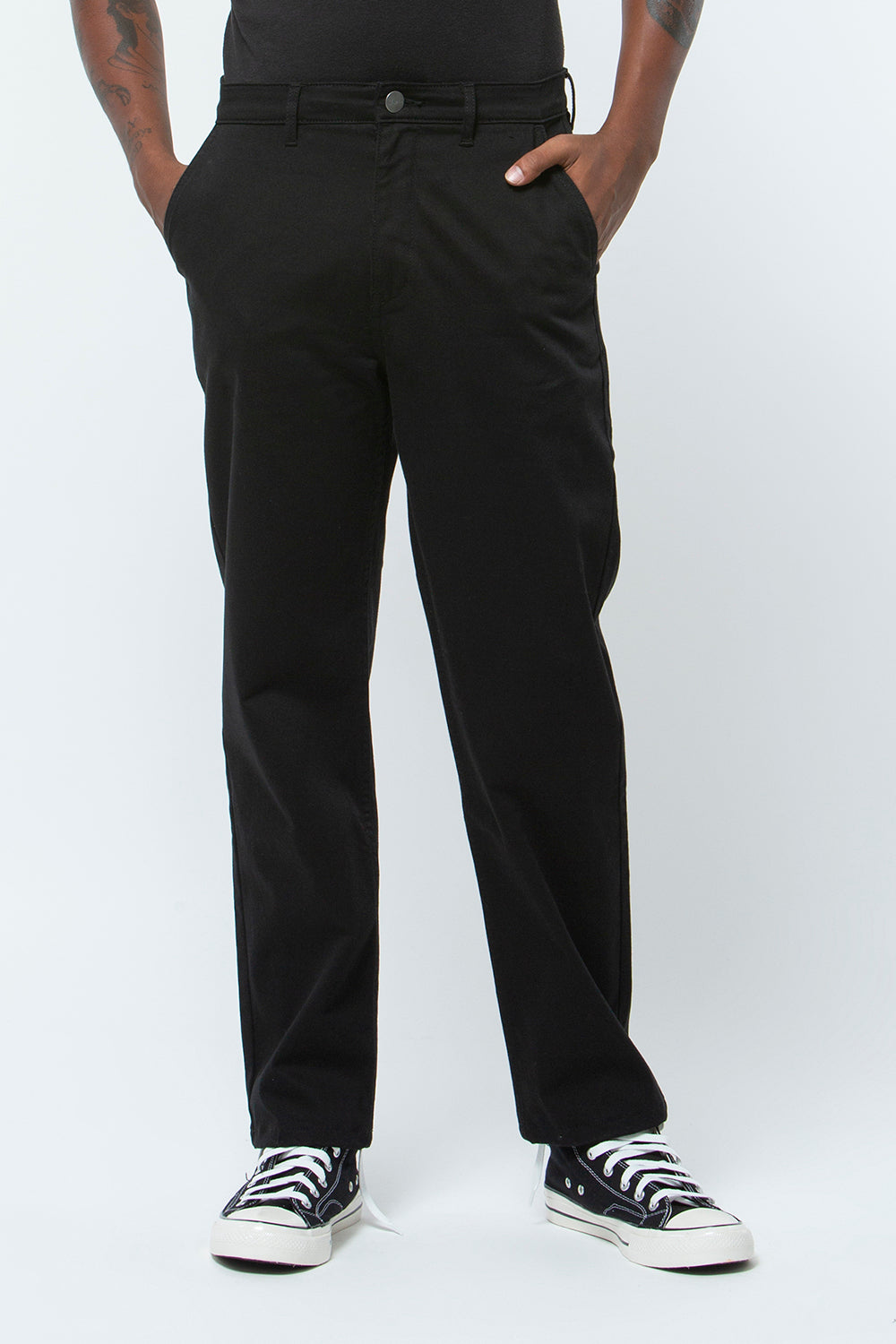 Chino Pants Fit 330 Black Ss21