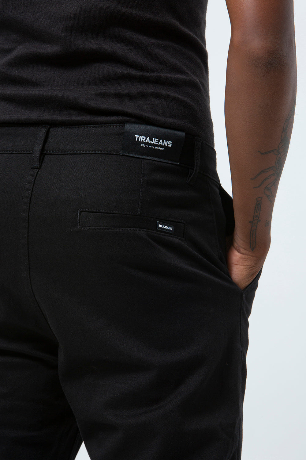 Chino Pants Fit 330 Black Ss21