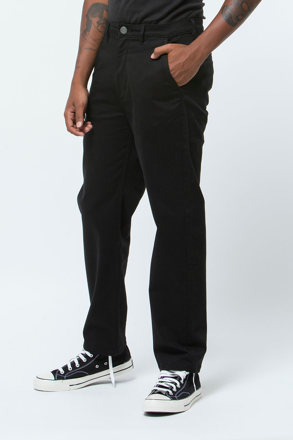 Chino Pants Fit 330 Black Ss21