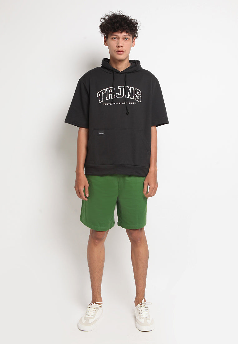 S/S Printed Hoodie