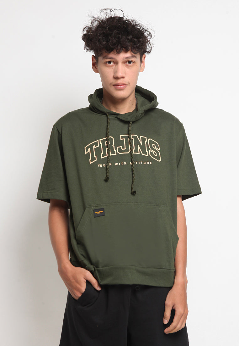S/S Printed Hoodie
