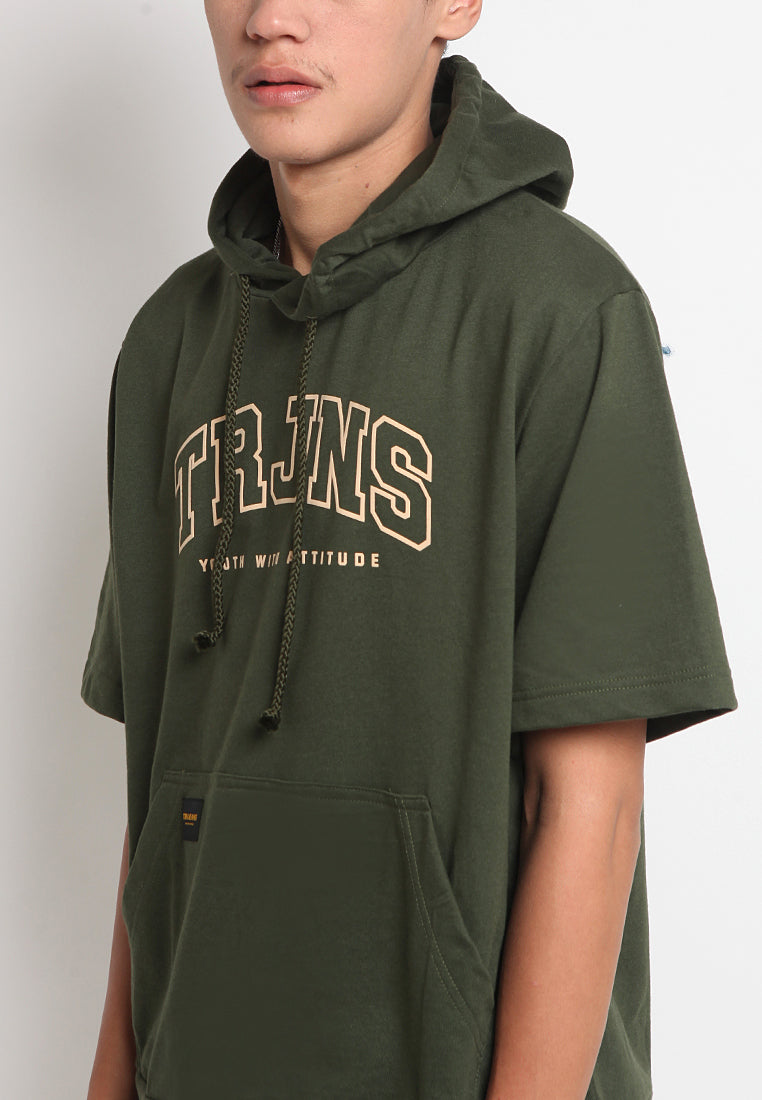 S/S Printed Hoodie