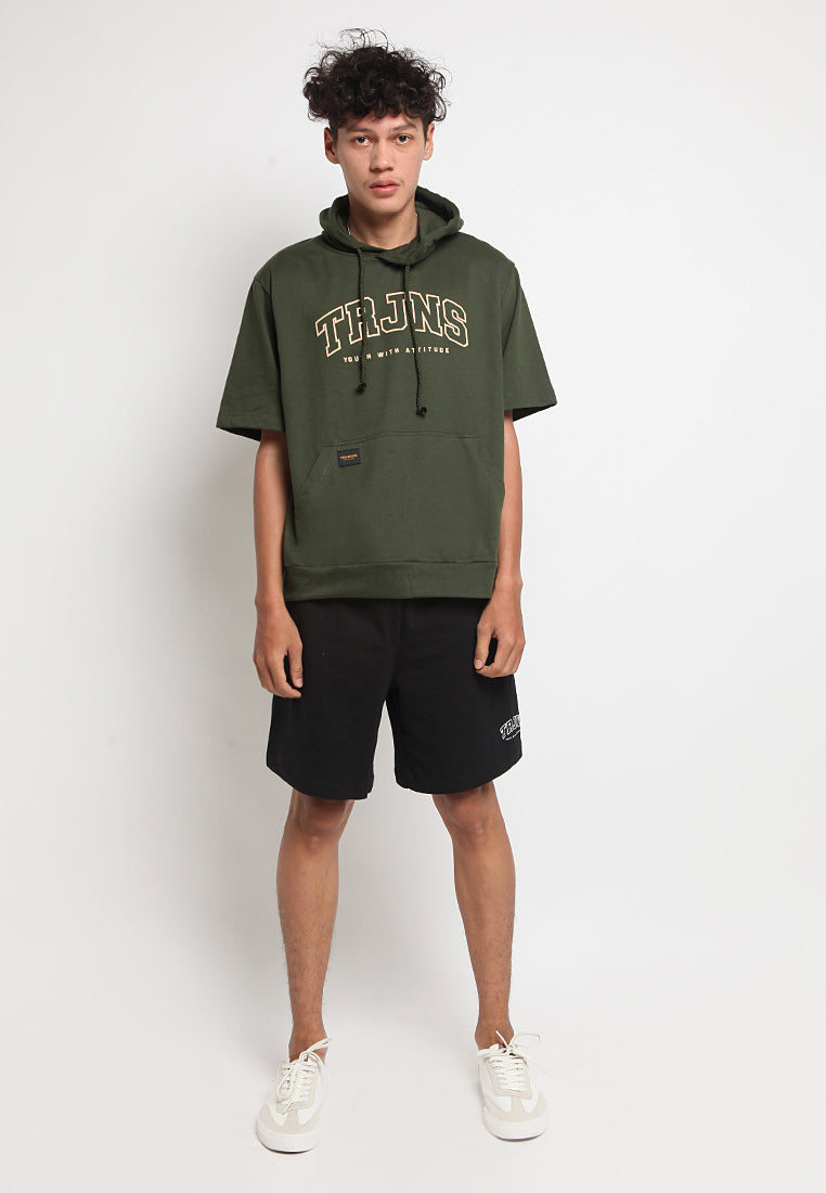 S/S Printed Hoodie