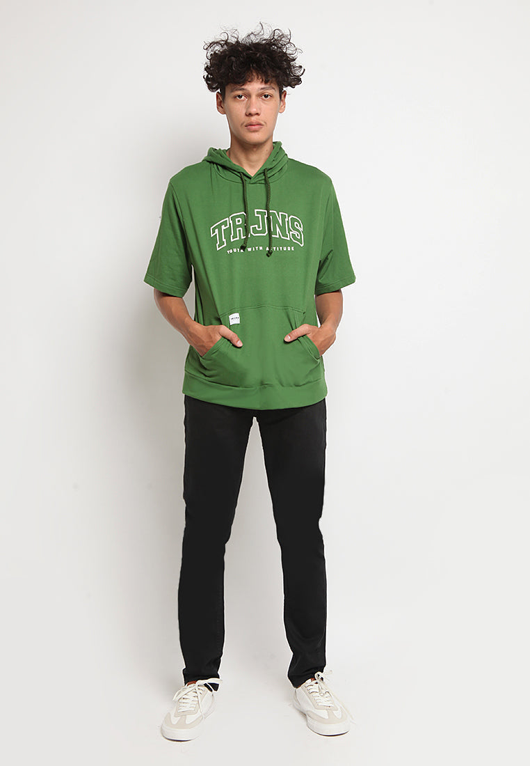 Printed Hoodie Jacket