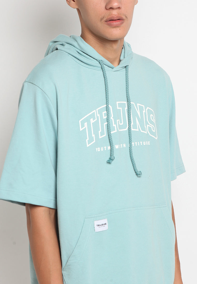 S/S Printed Hoodie