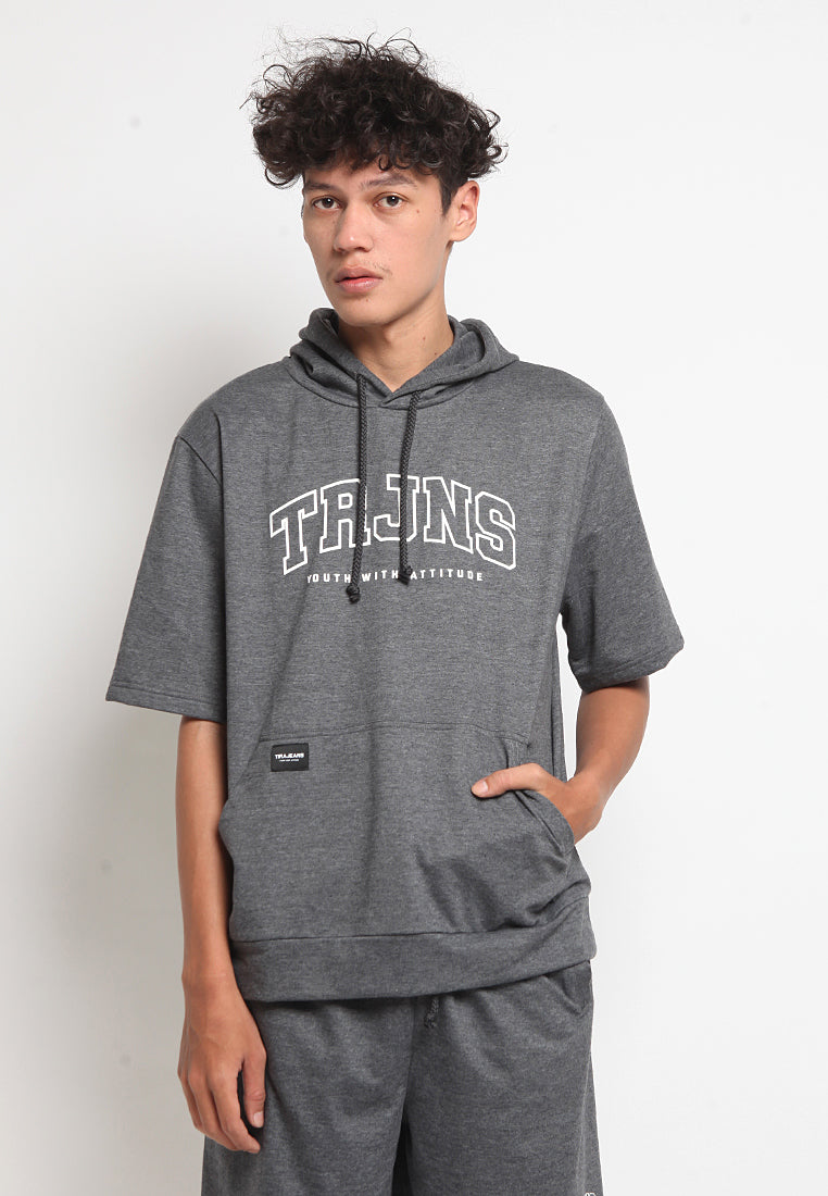 S/S Printed Hoodie