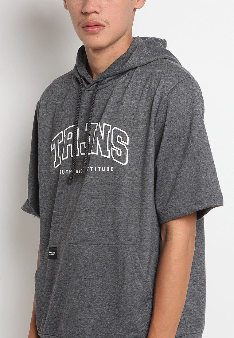 S/S Printed Hoodie