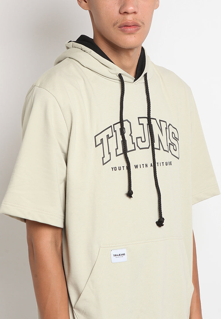 S/S Printed Hoodie