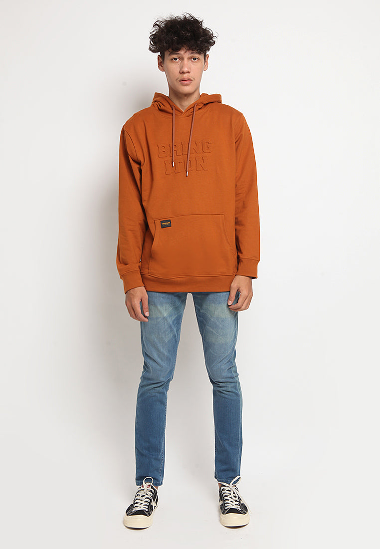 Embossed Hoodie