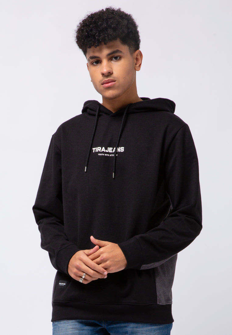 Blocking Side Hoodie