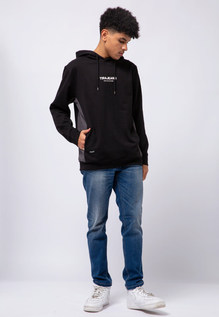 Blocking Side Hoodie