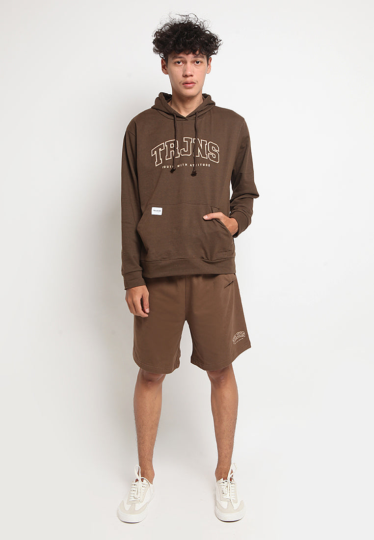 Printed Hoodie Jacket