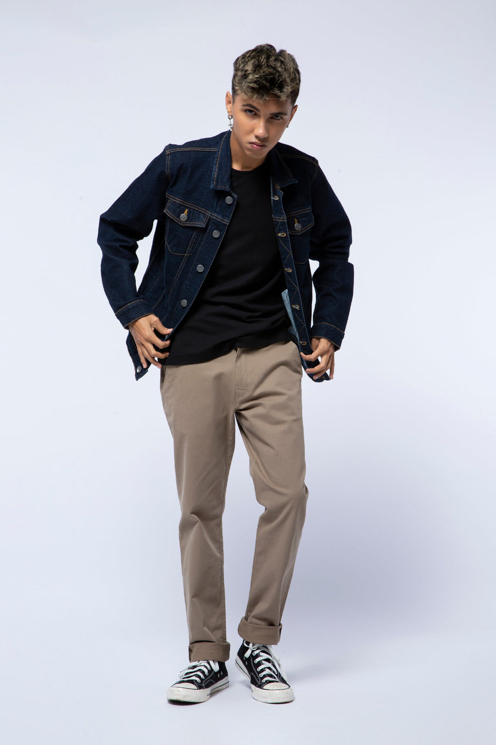 Trucker Jacket Denim Dark Blue