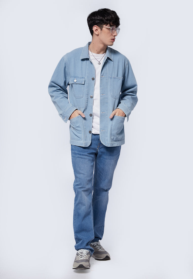 Over Shirt Denim Jacket
