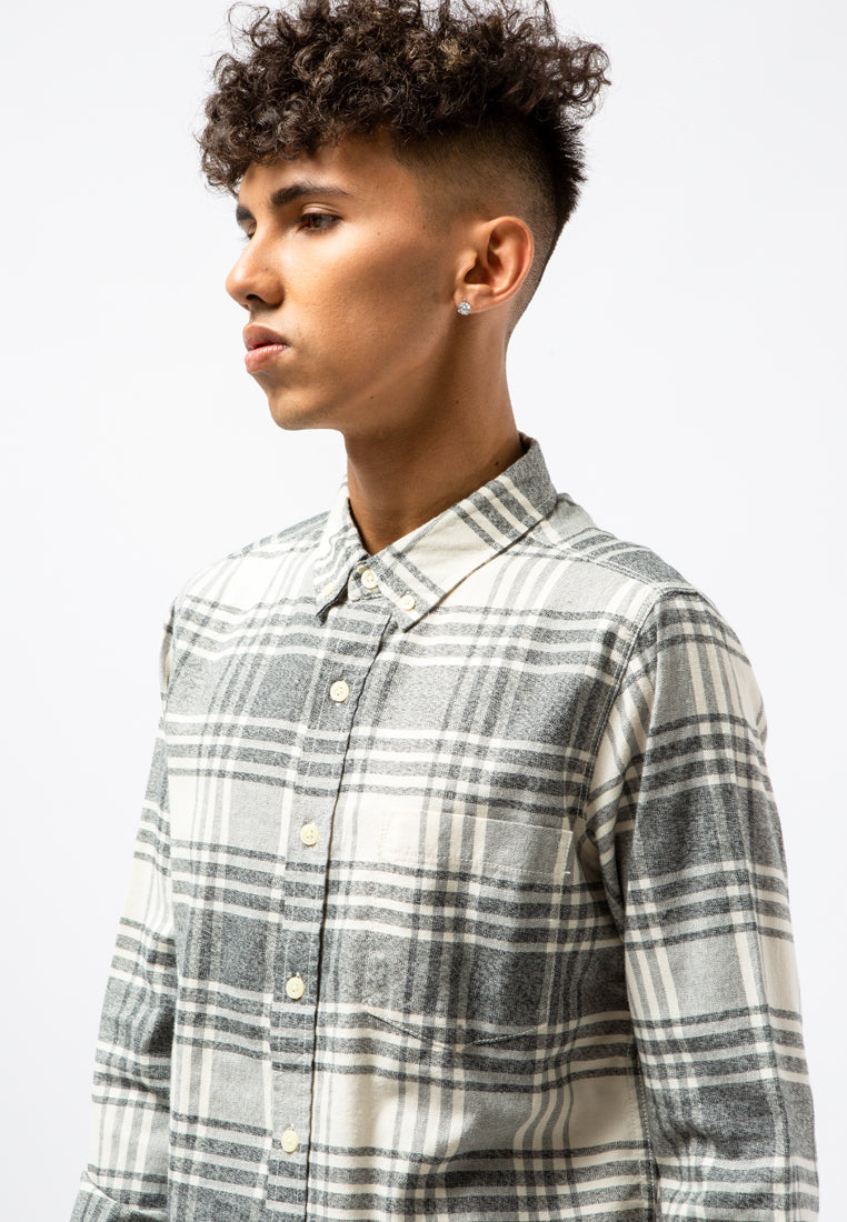 Shirt L/S Off White
