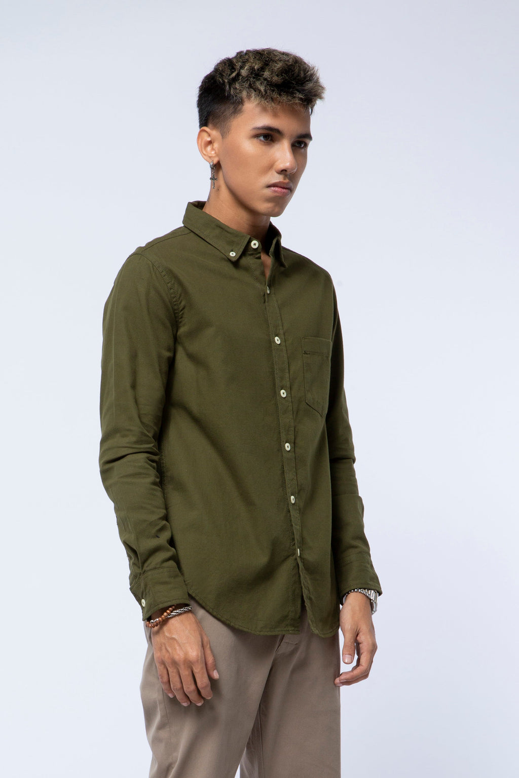 Long Shirt Olive