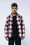 Long Sleeve Checked Shirt