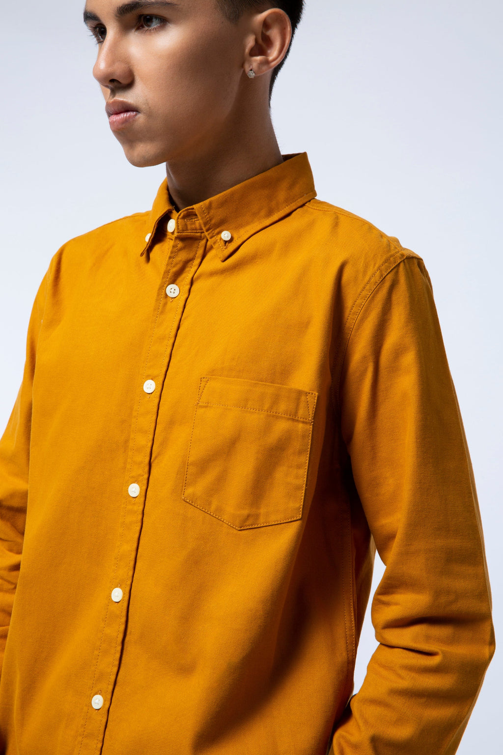 Shirt L/S  Ochre 1
