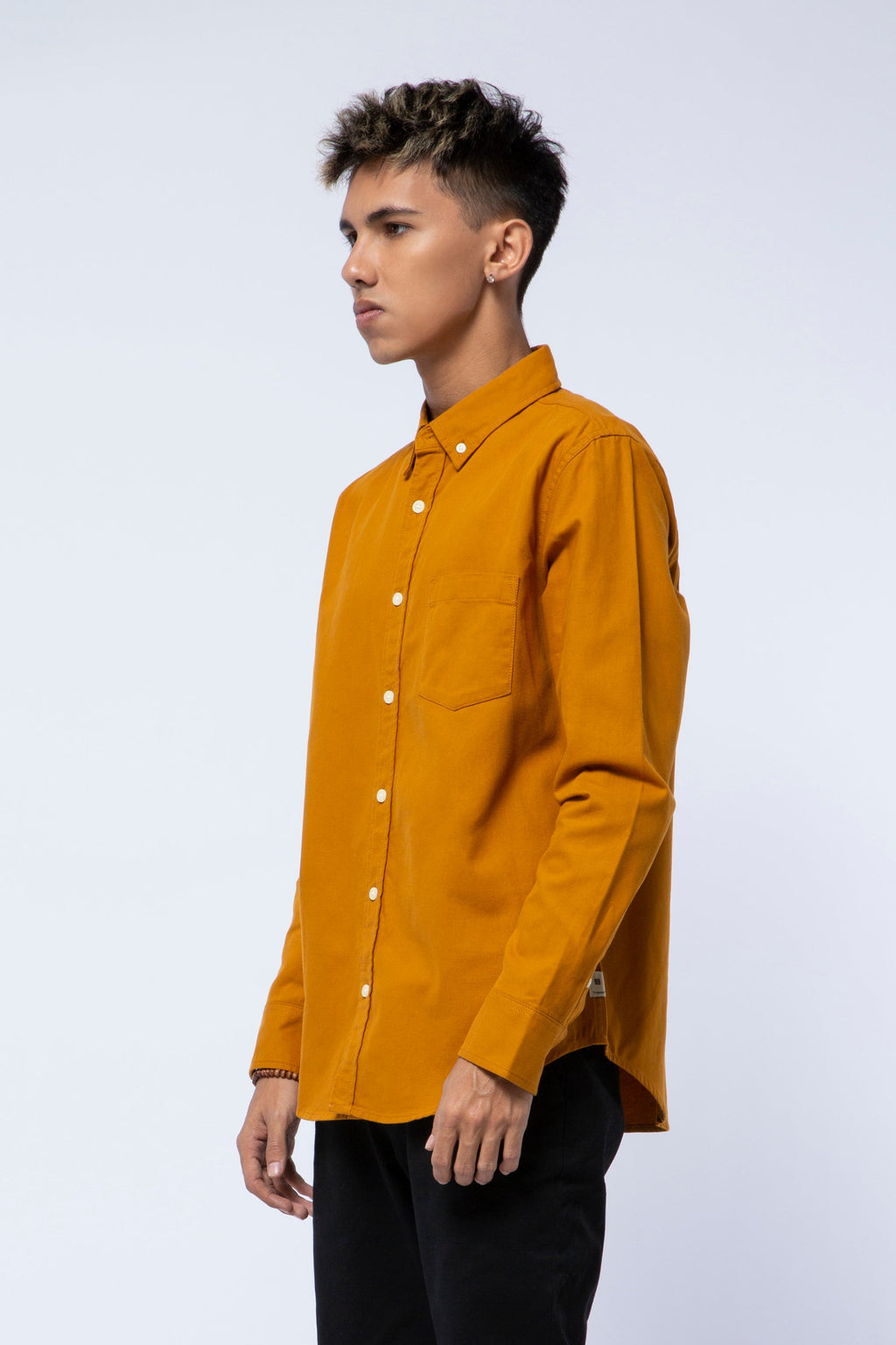 Shirt L/S  Ochre 1