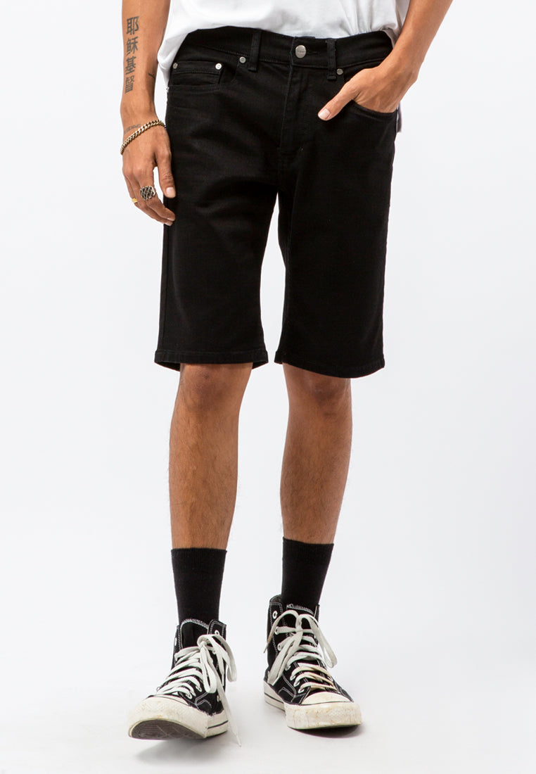 Short Pants Denim Black