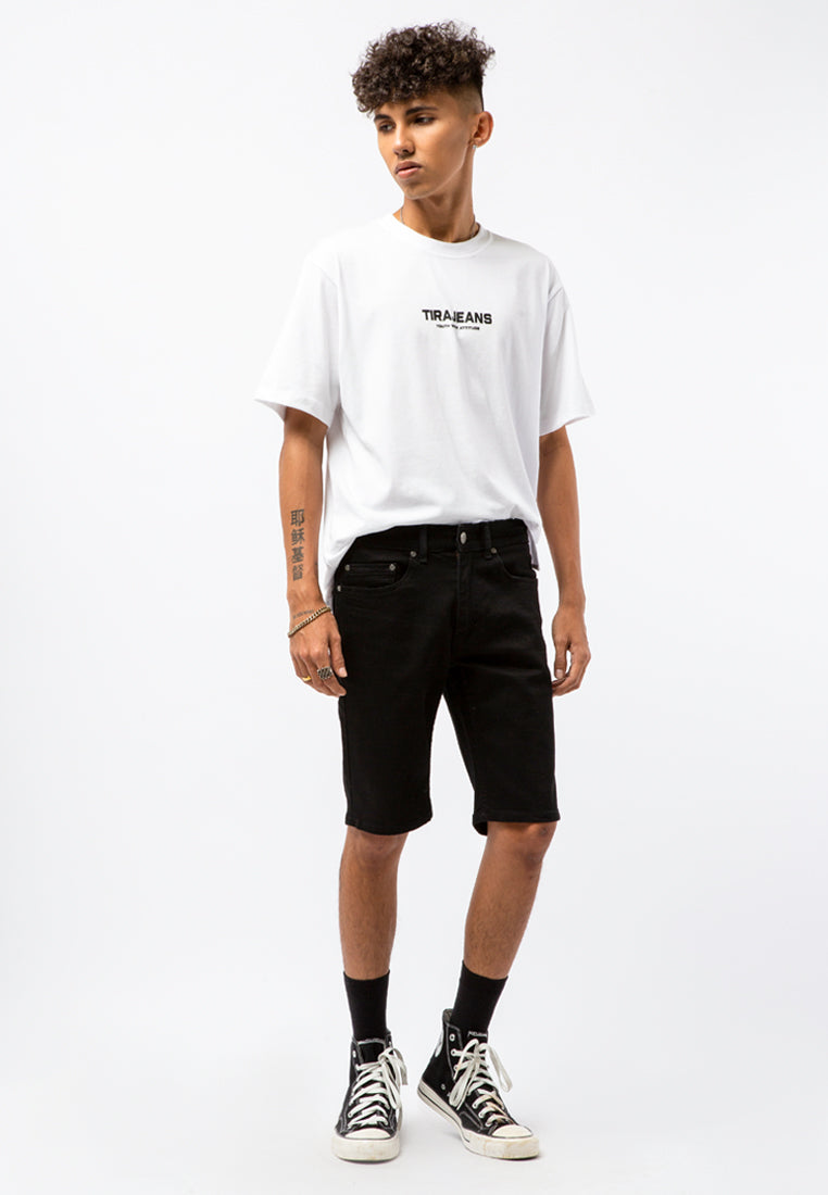 Short Pants Denim Black