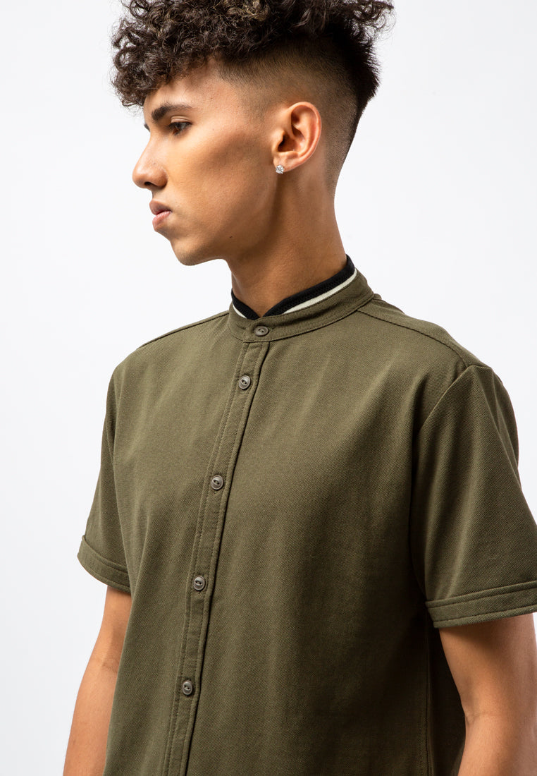 Shirt S/S Olive
