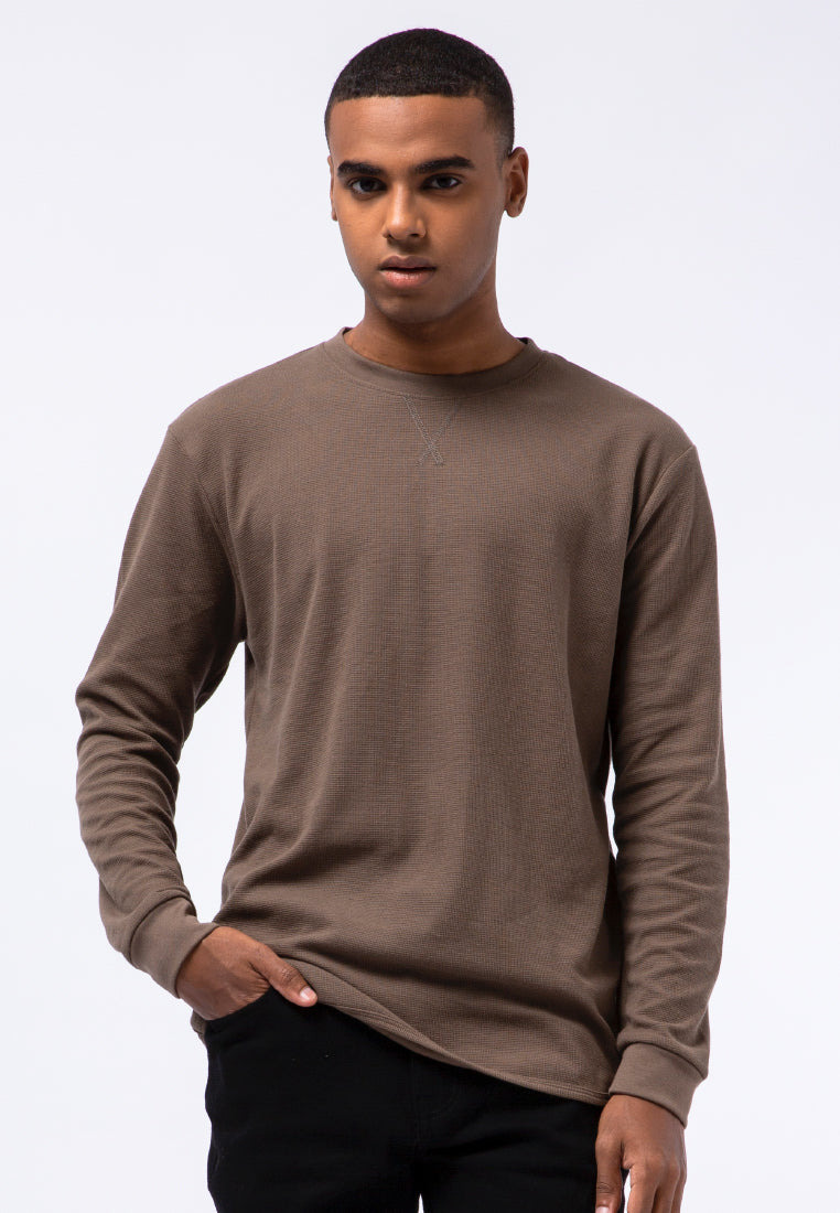 Waffle Long Sleeve T-Shirt