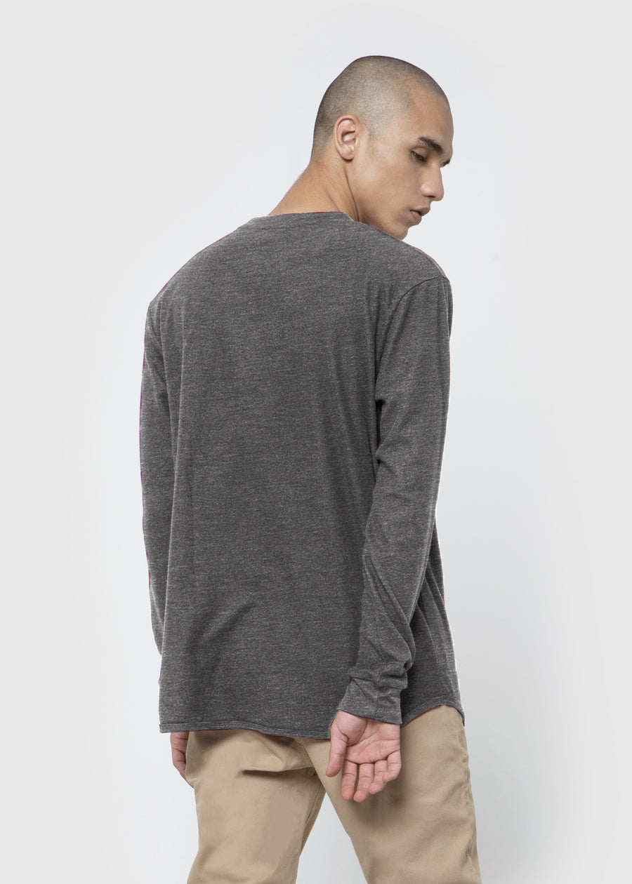 T-Shirt L/S Dark Grey Ss20