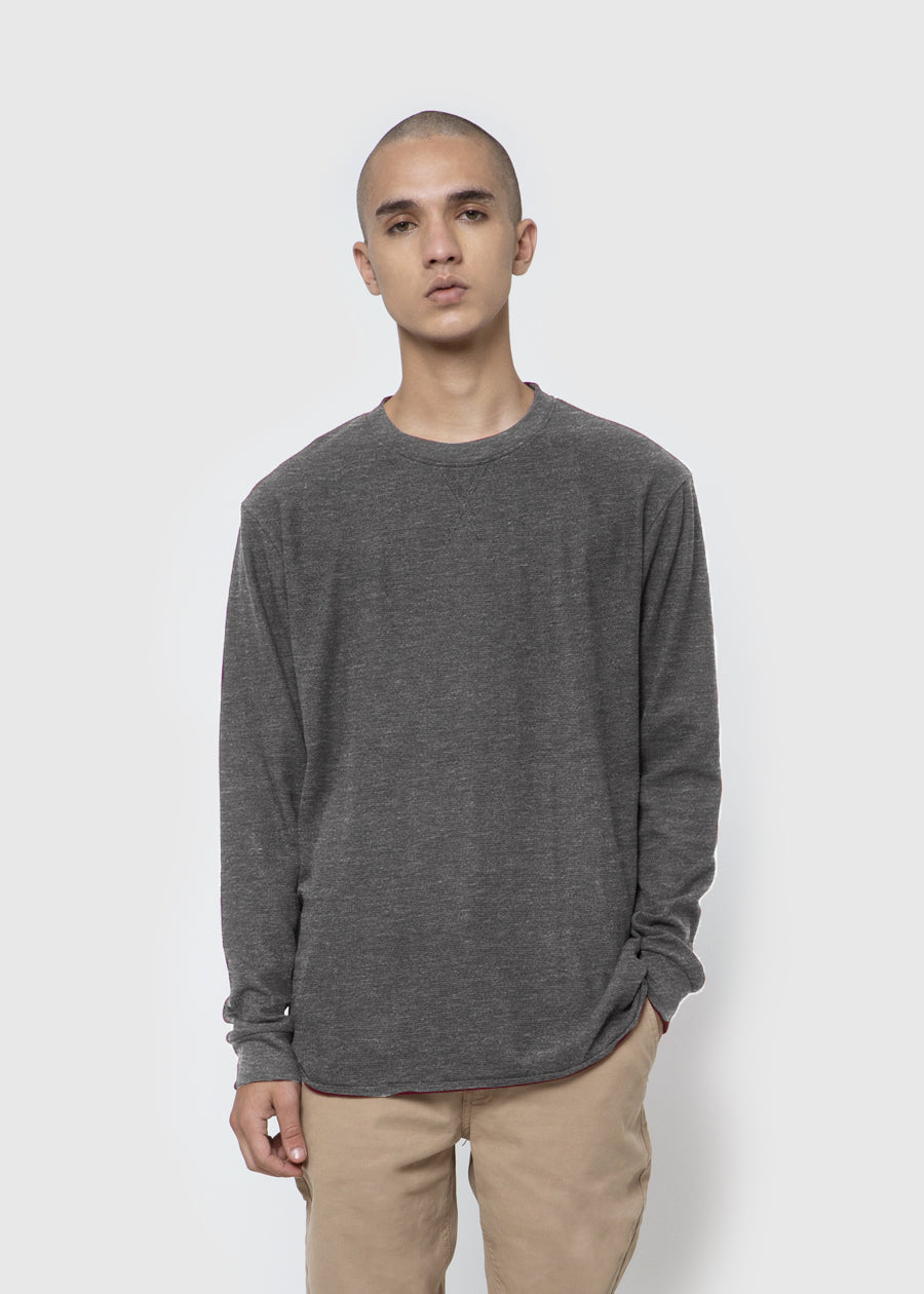 T-Shirt L/S Dark Grey Ss20