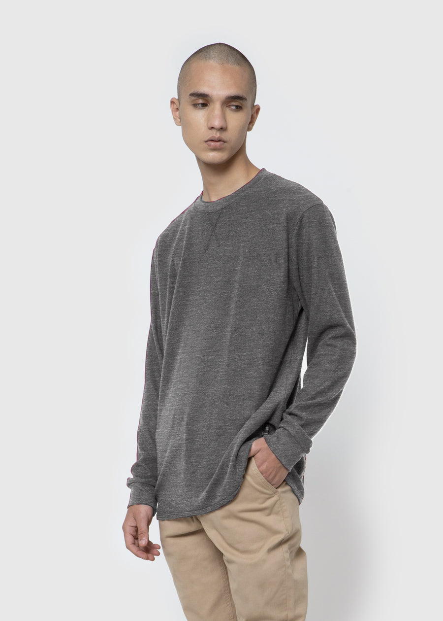 T-Shirt L/S Dark Grey Ss20