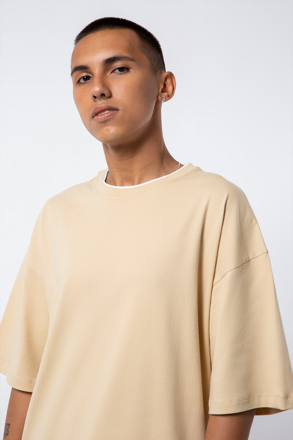 T-Shirt S/S Beige Ss21