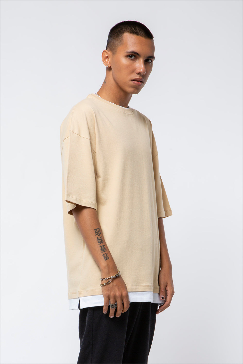 T-Shirt S/S Beige Ss21