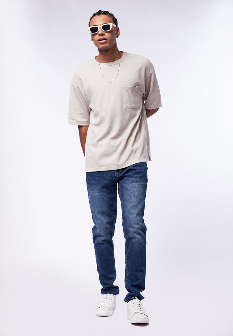 Oversized Waffle 
T-Shirt
