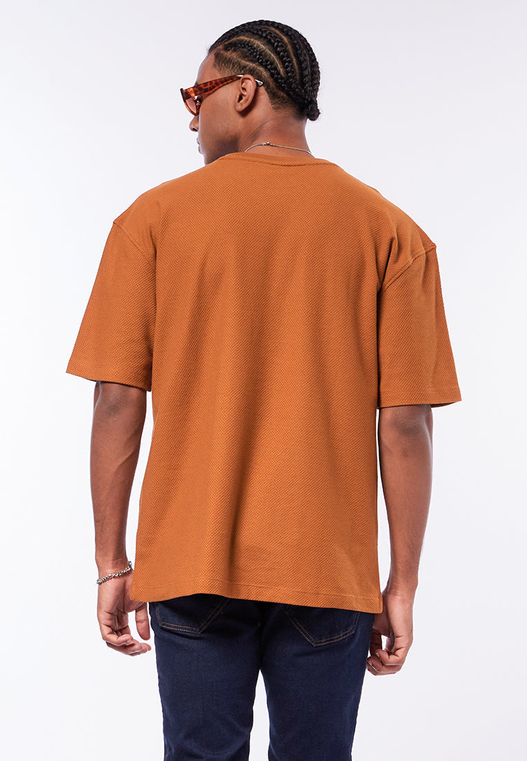POPCORN TEXTURE T-SHIRT