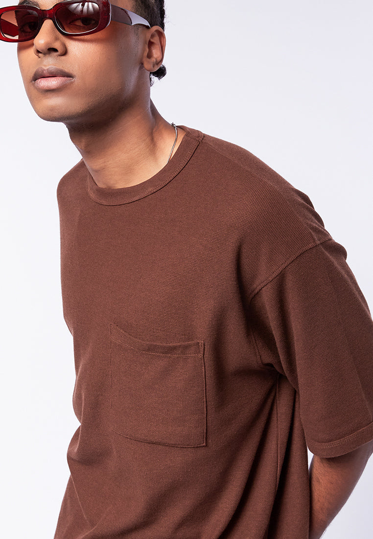 Oversized Waffle 
T-Shirt