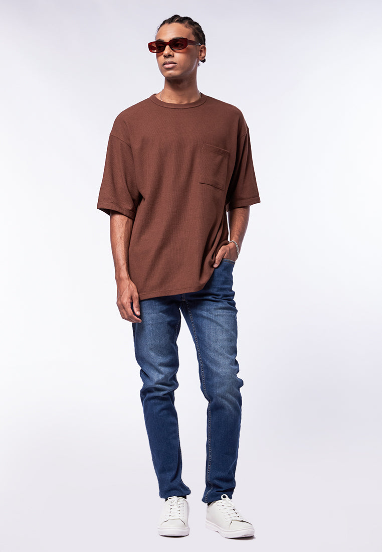 Oversized Waffle 
T-Shirt