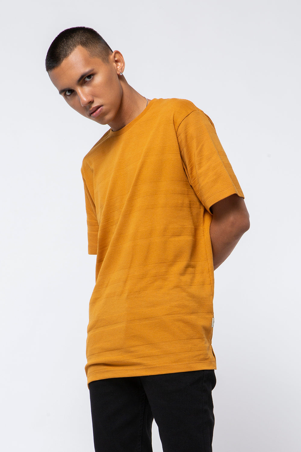 T-Shirt Short Sleeves Ochre