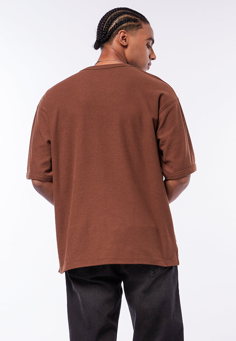 OVERSIZED WAFFLE 
T-SHIRT