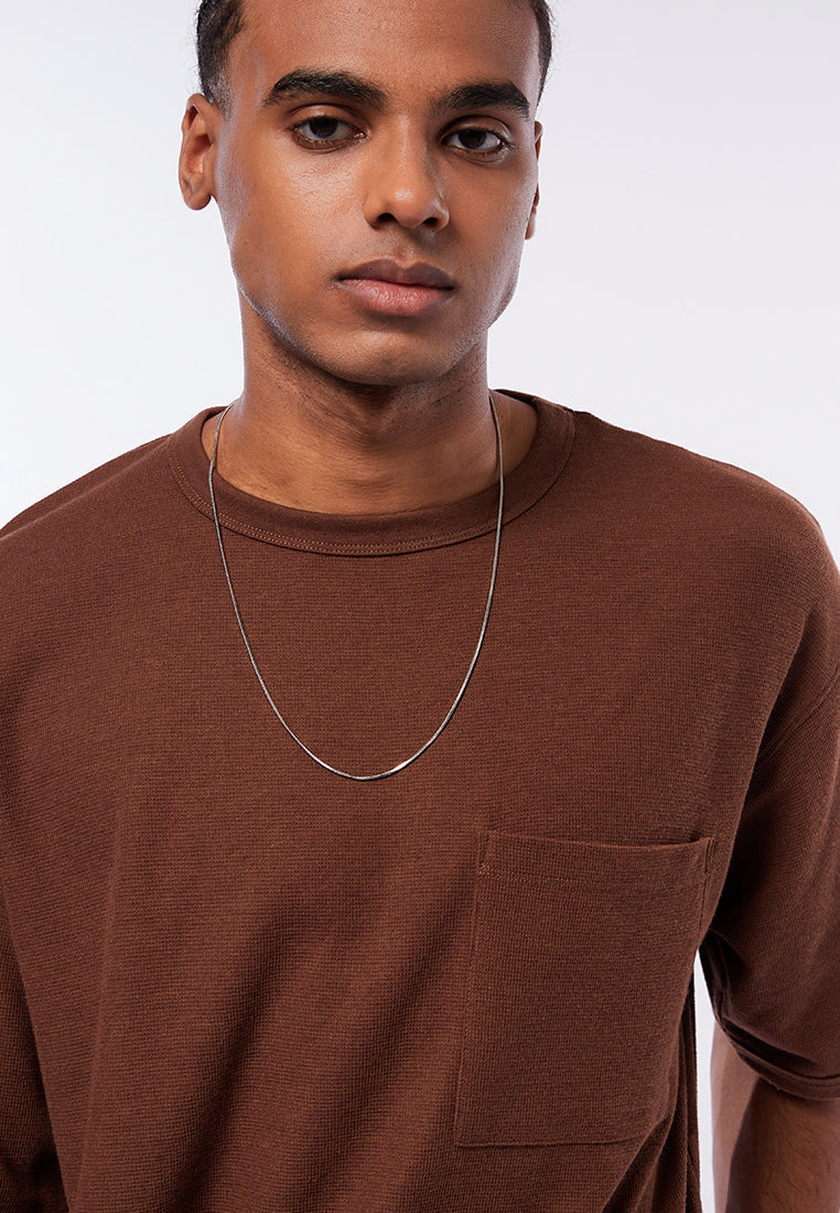 OVERSIZED WAFFLE 
T-SHIRT