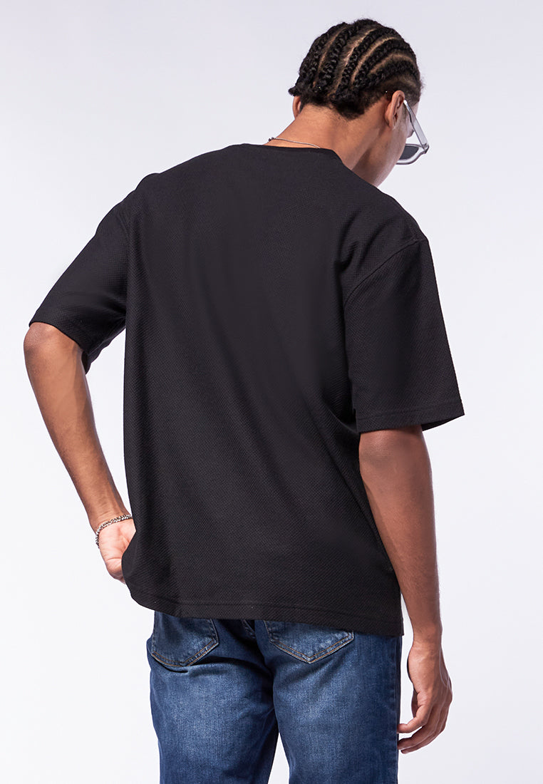 Popcorn Texture T-Shirt