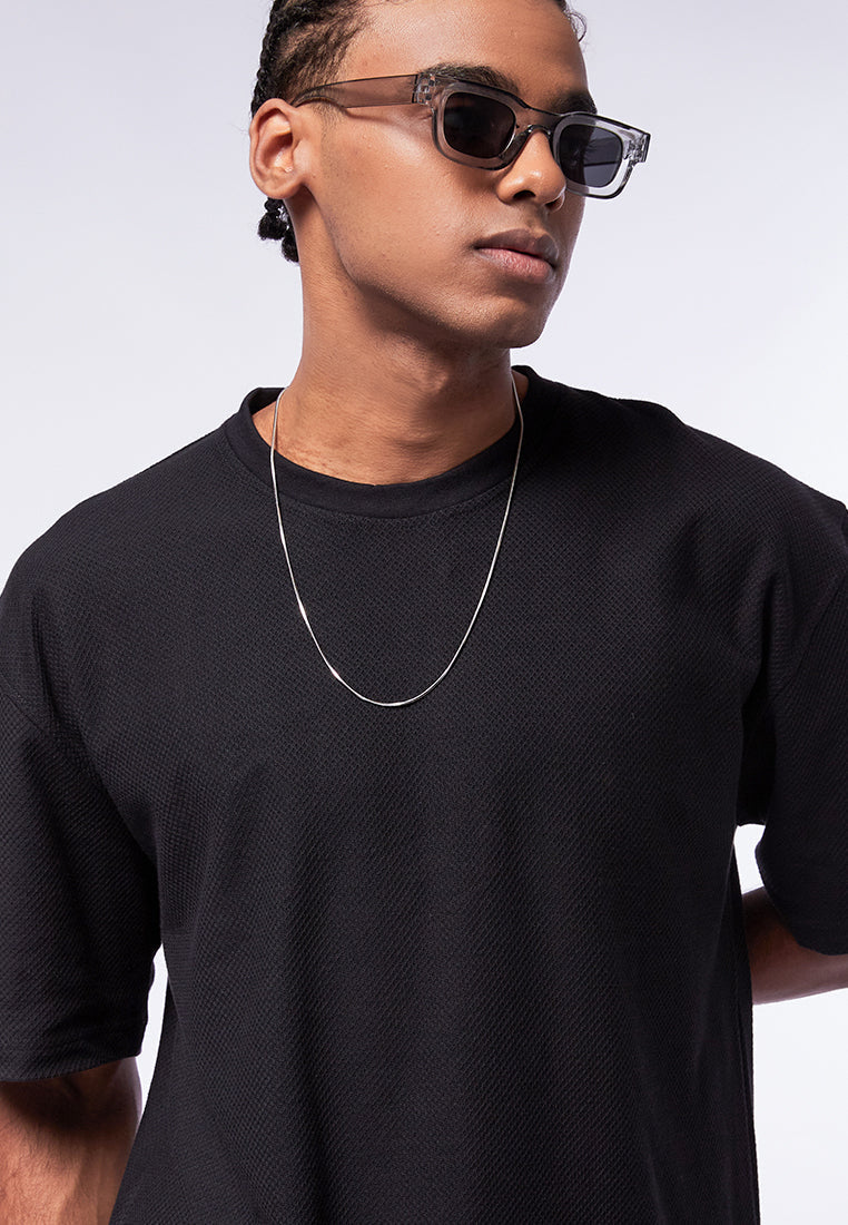 Popcorn Texture T-Shirt