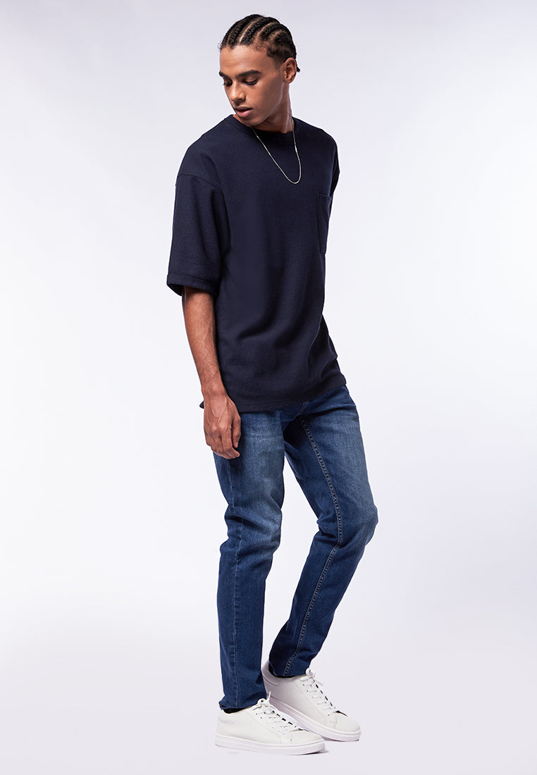 Oversized Waffle 
T-Shirt
