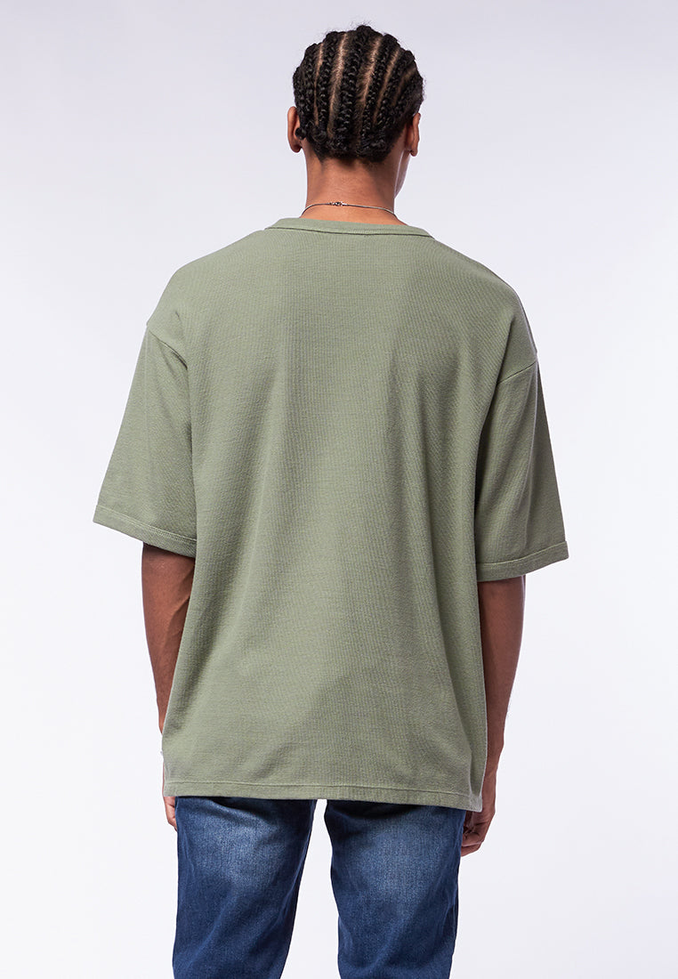 OVERSIZED WAFFLE T-SHIRT