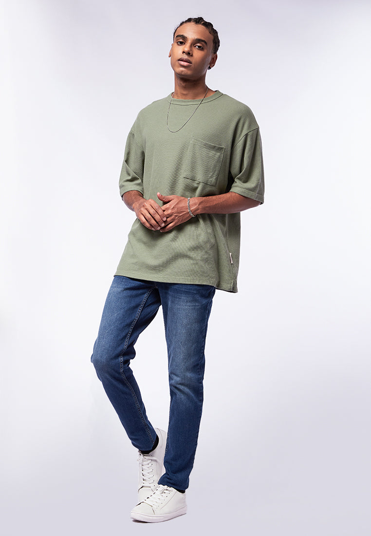 OVERSIZED WAFFLE T-SHIRT