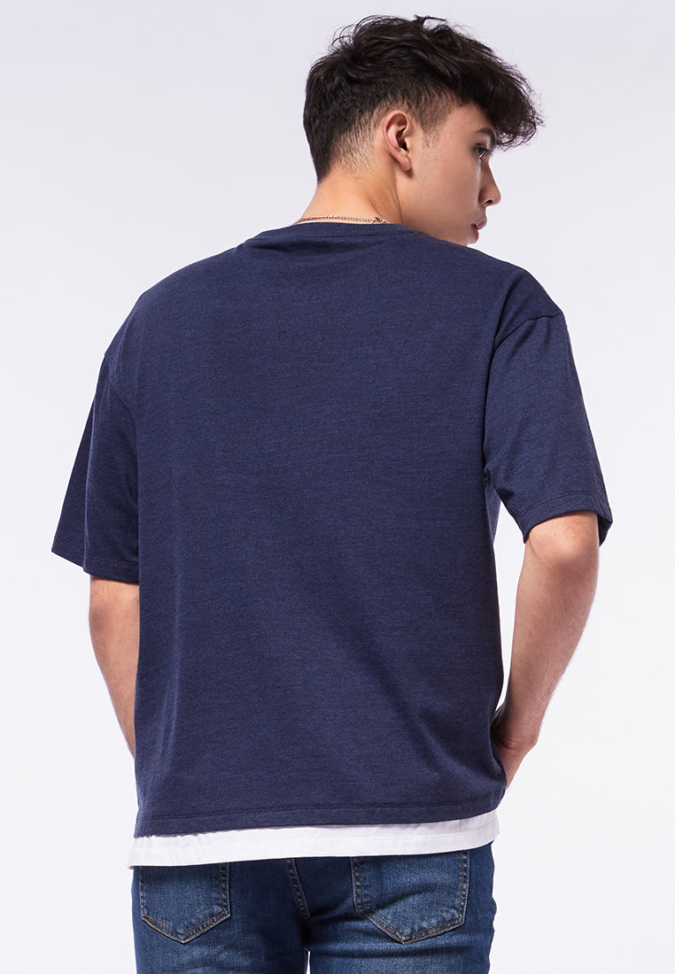 Oversized Overlaped T-Shirt