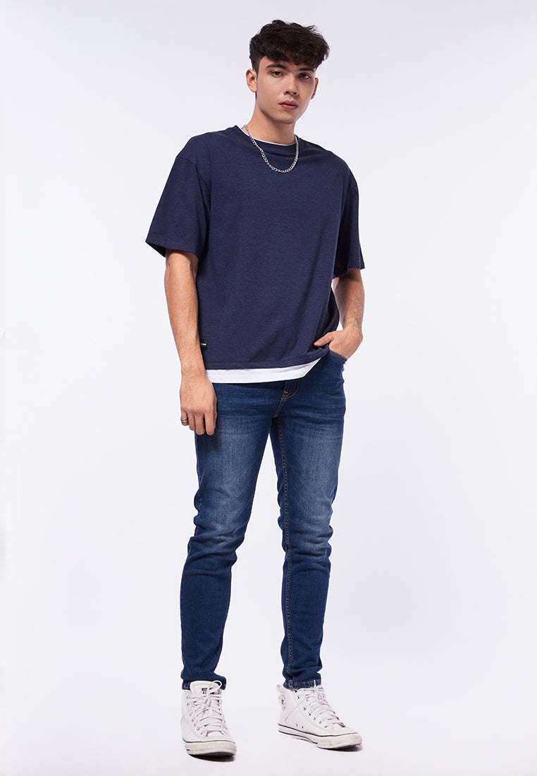 Oversized Overlaped T-Shirt