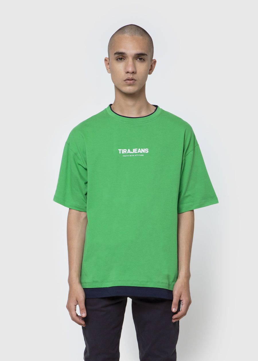 T-Shirt S/S Green 3 Ss20